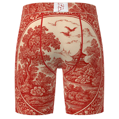 Stacked Temple Red Underwear